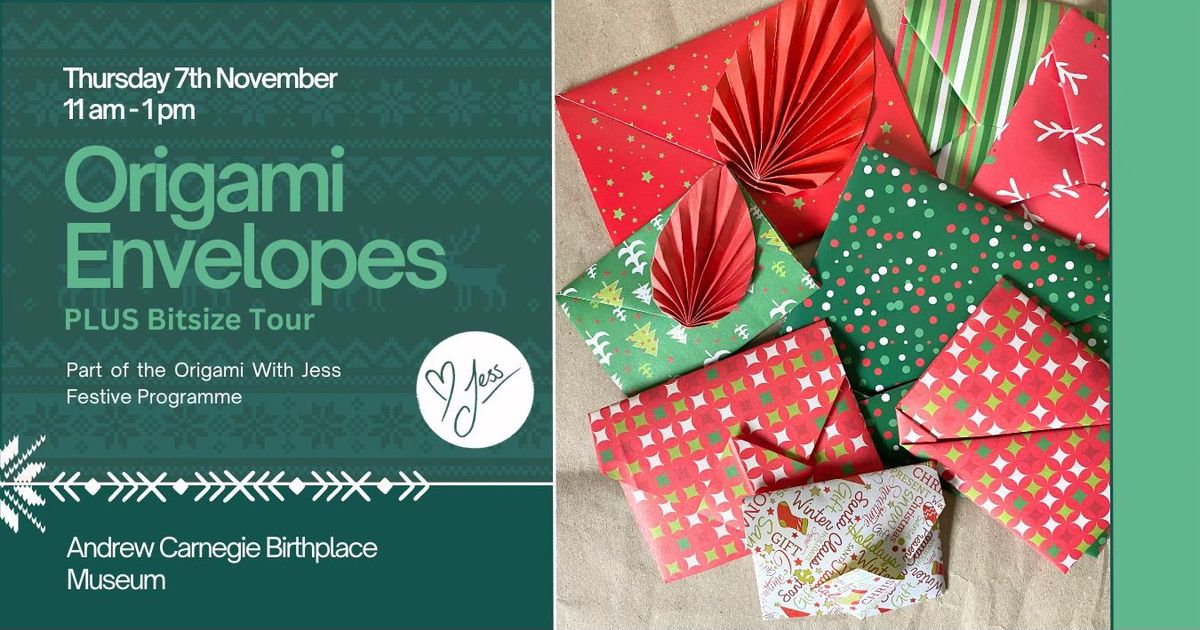 Festive Origami With Jess - Envelopes!