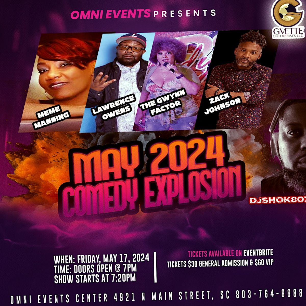 May 2024 Comedy Explosion
