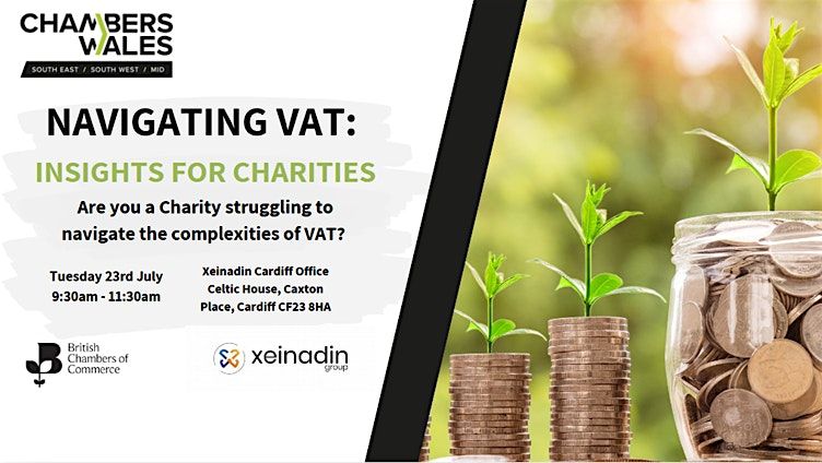 VAT:  It\u2019s a simple tax! \u2013  Join our Chamber  session for Charities.