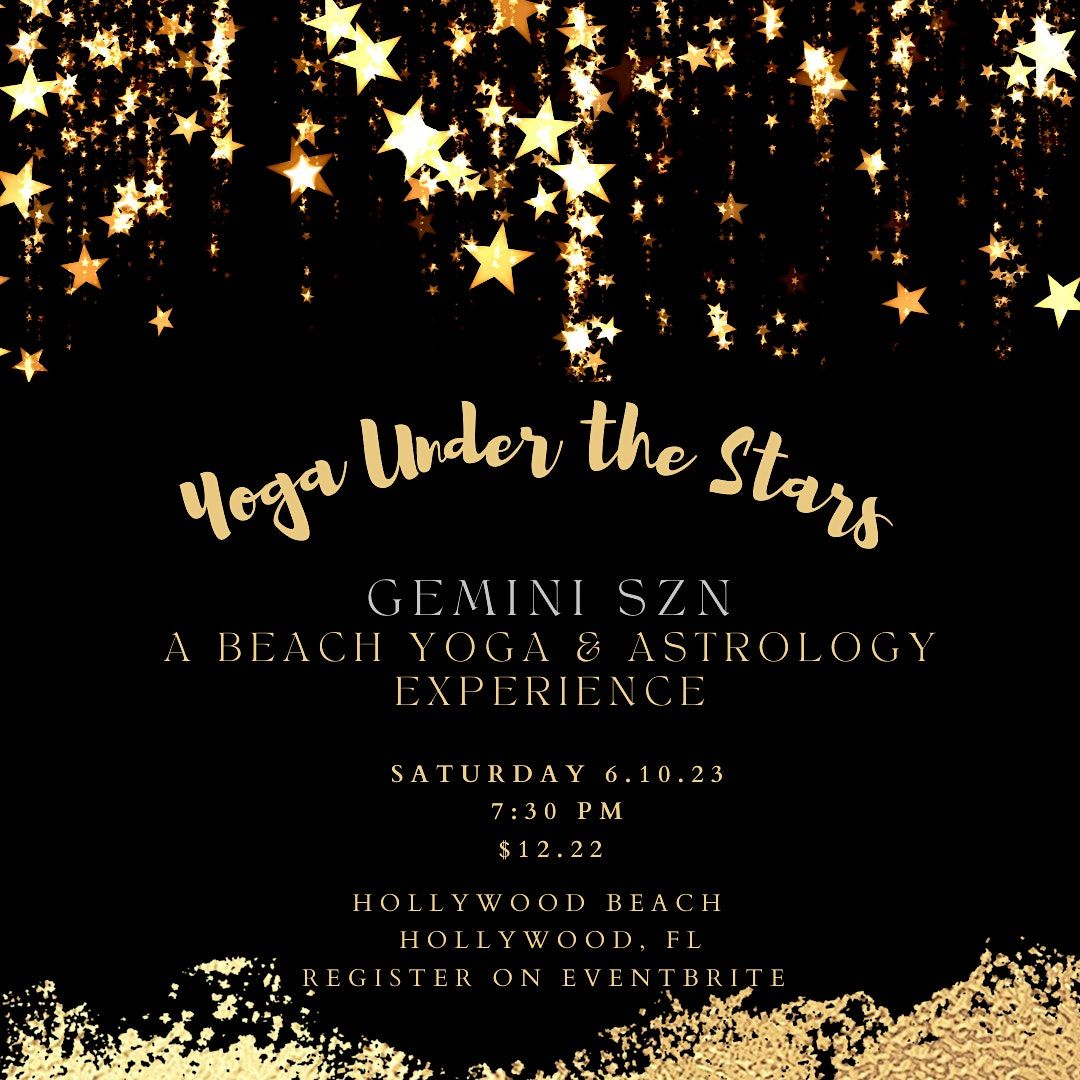 Yoga Under the Stars Gemini Szn