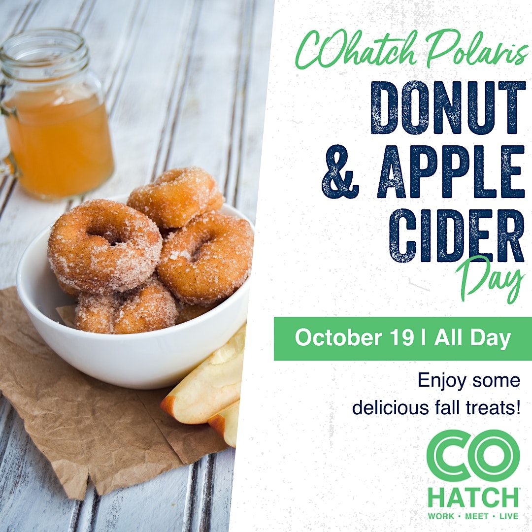 Apple Cider and Donut Day at COhatch Polaris