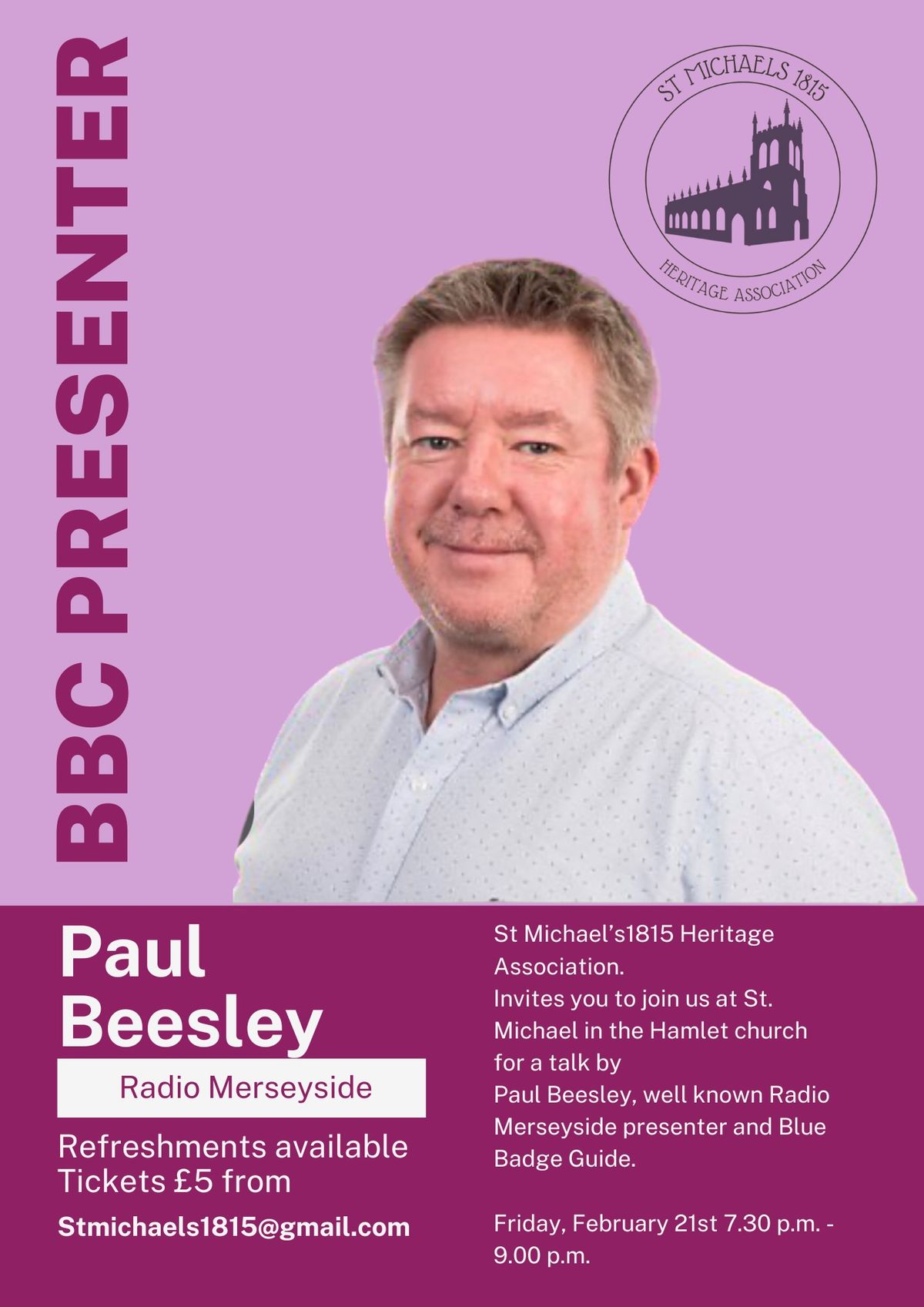 An evening with Paul Beesley