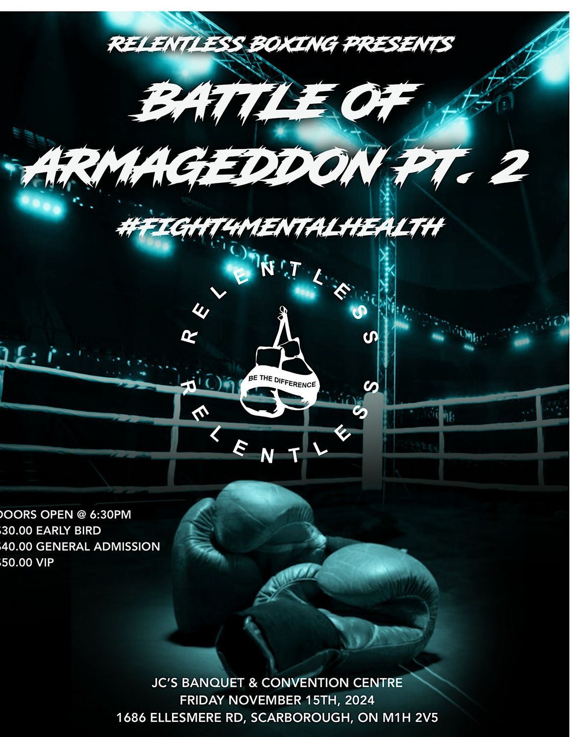 BATTLE OF ARMAGEDDON PT.2 (FIGHT4MENTAL HEALTH) 