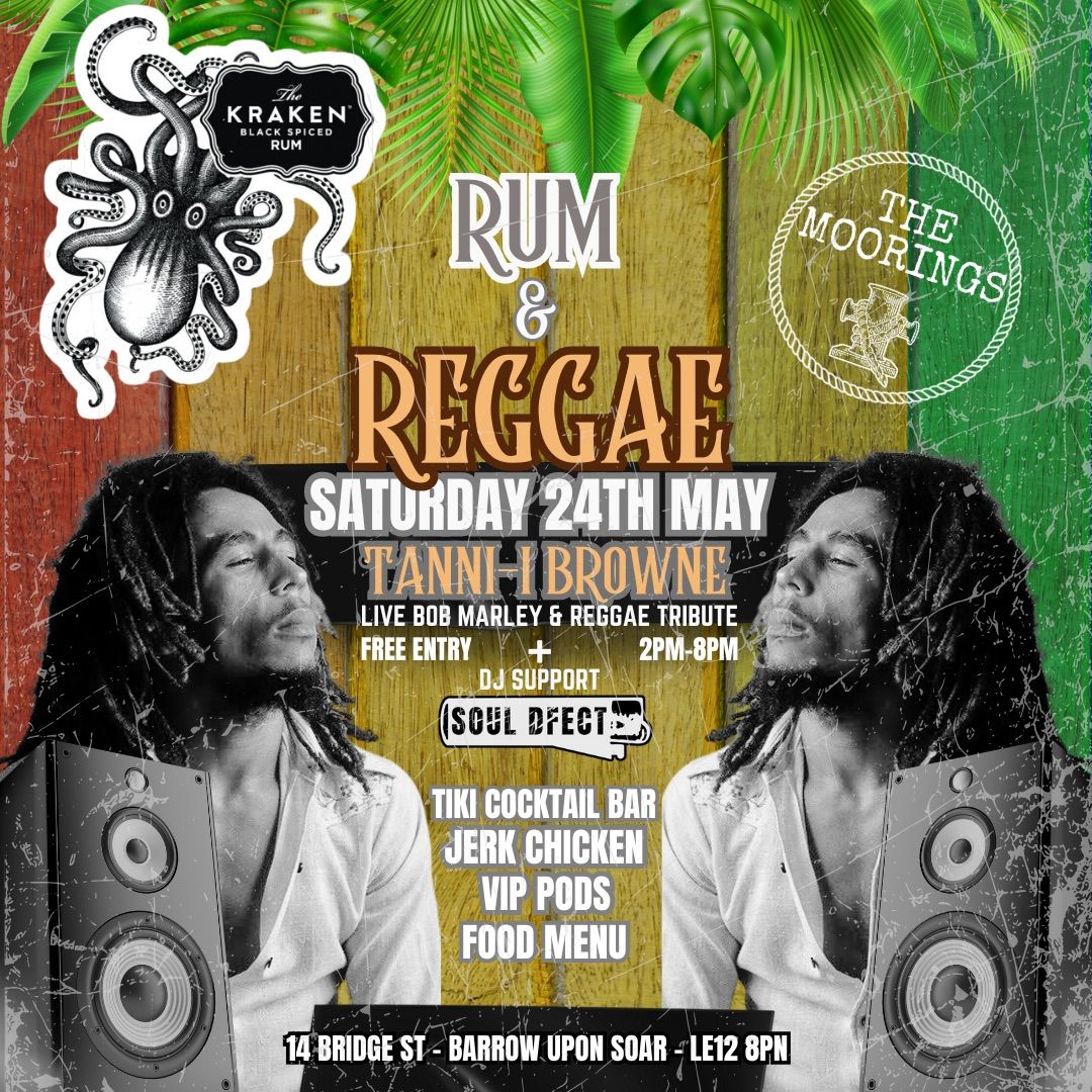 RUM & REGGAE : GARDEN PARTY with LIVE BOB MARLEY tribute