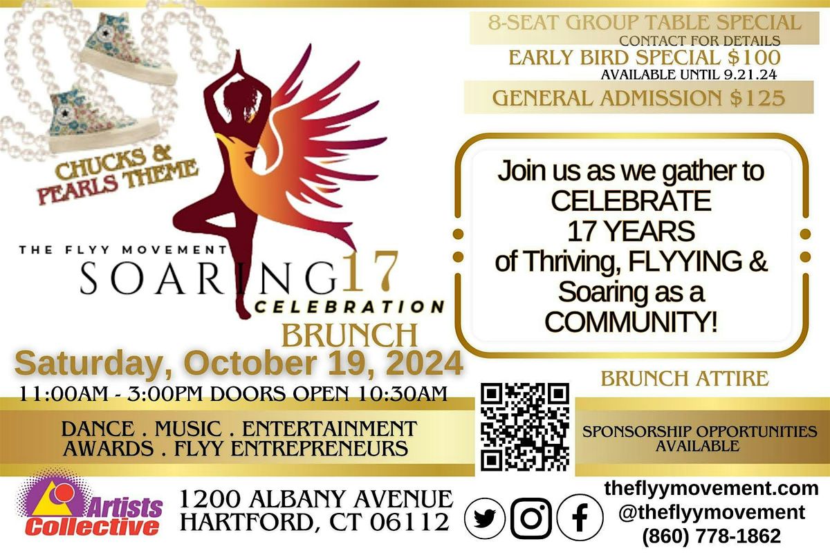 Soaring Seventeen Anniversary Brunch- FLASH SALE