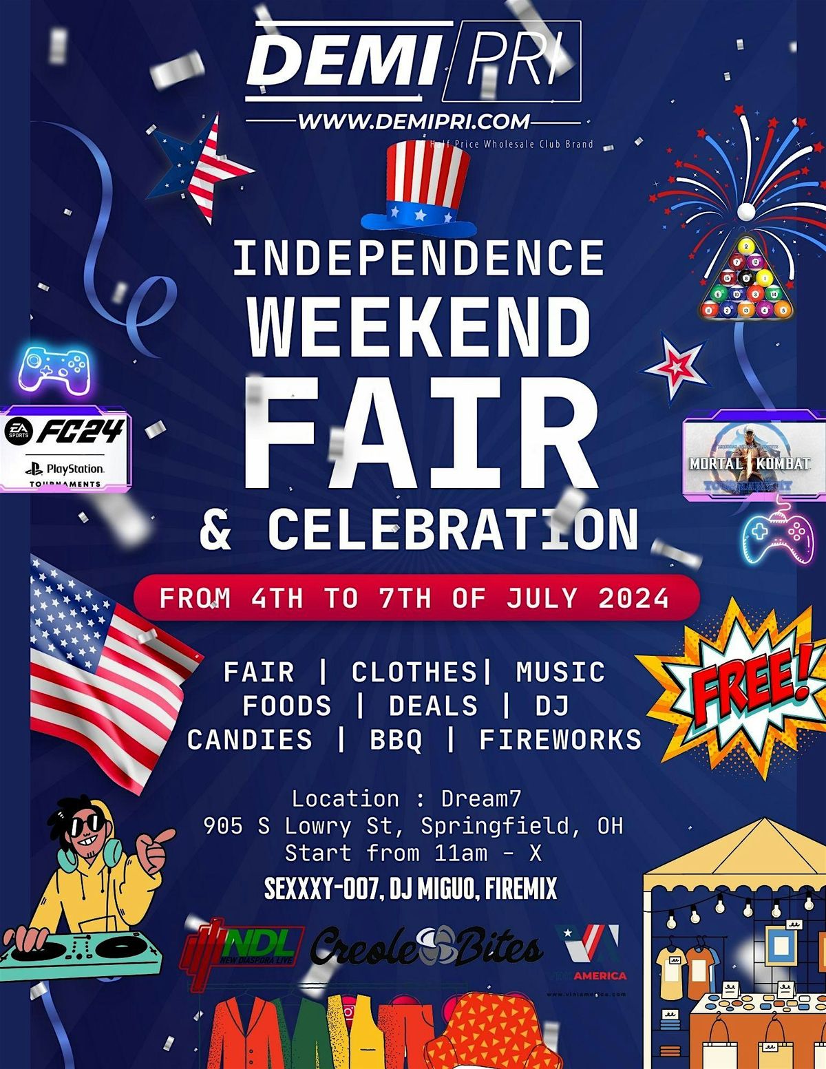 Springfield's Independence Weekend Fair and Celebration