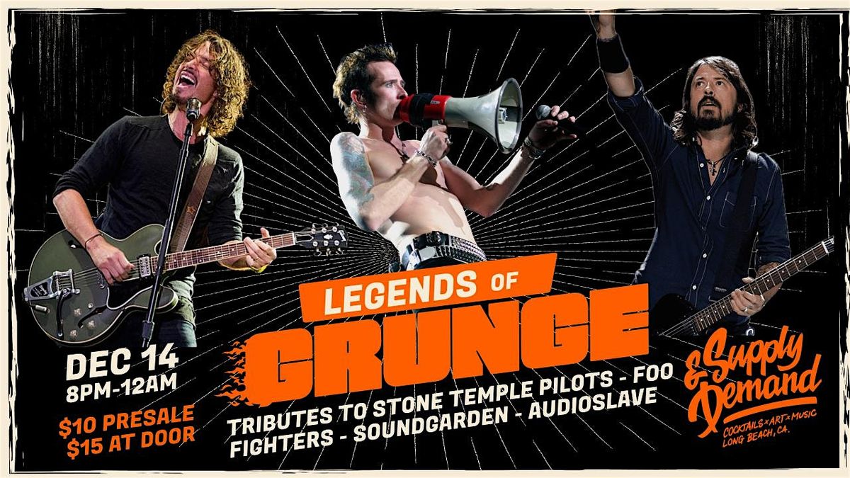 Legends of Grunge: STP, Foo Fighters, Soundgarden Tributes + More