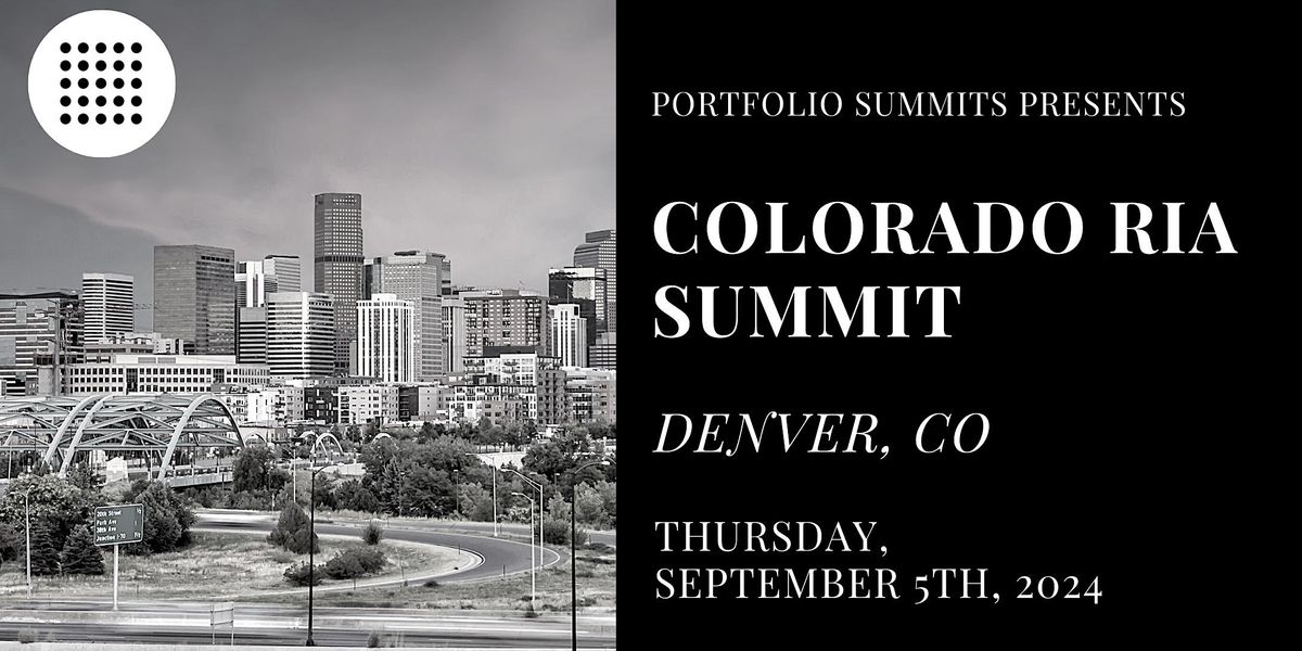 Colorado RIA Summit