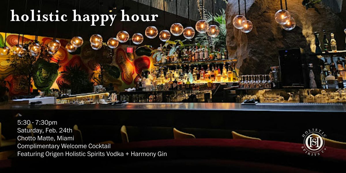 Holistic Happy Hour