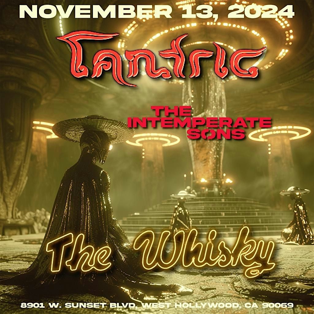 Tantric with The Intemperate Sons at The Whisky