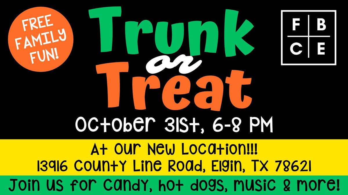 Trunk or Treat