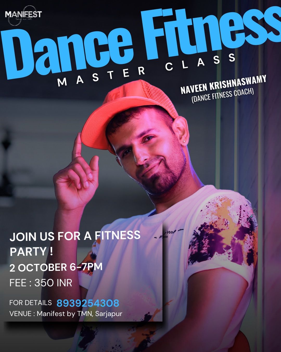 DANCE FITNESS MASTER CLASS WITH NAVEEN KRISHNASWAMY