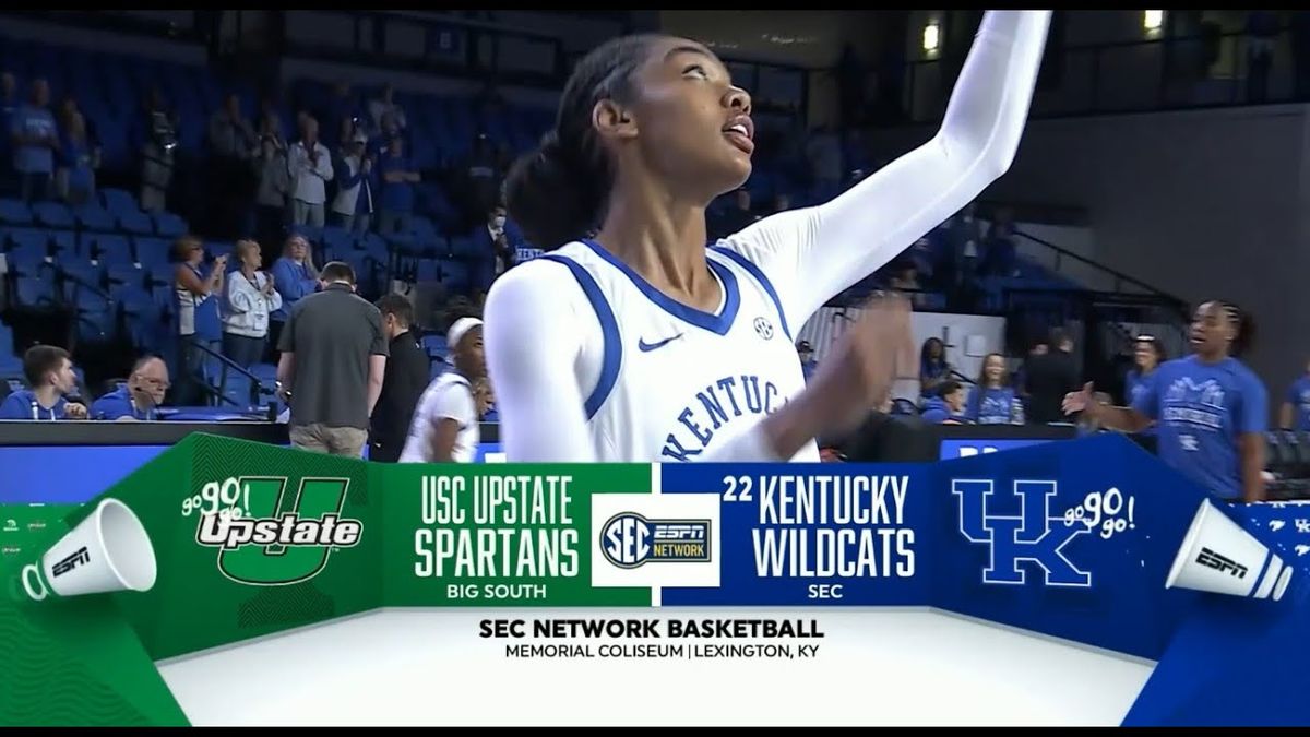 USC Upstate Spartans at Kentucky Wildcats Womens Basketball at Memorial Coliseum KY