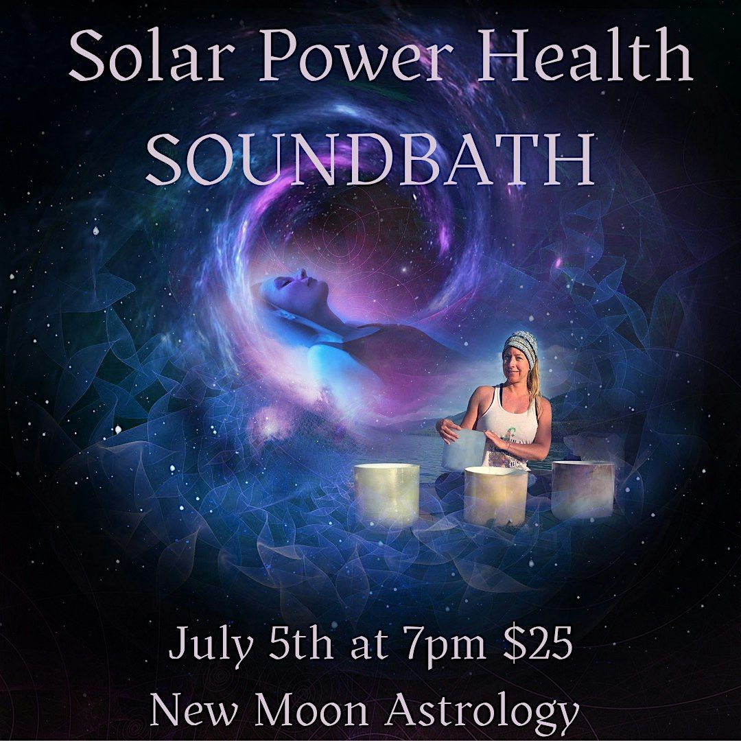 Soundbath at Solar Power Health