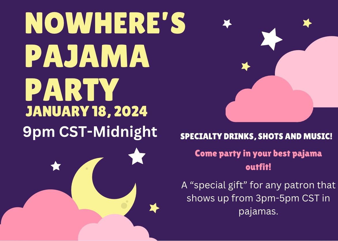 PAJAMA PARTY PALOOZA