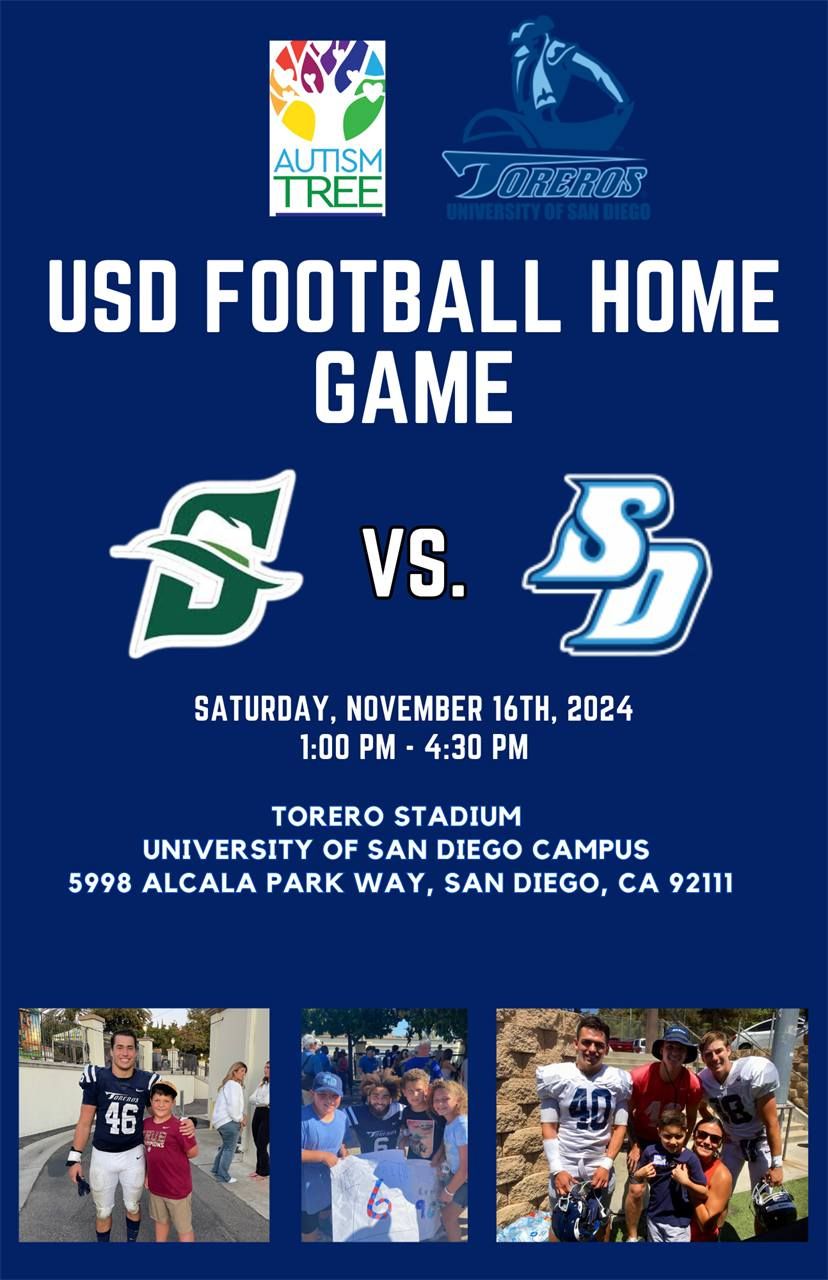 USD Football Mentor Program: November 16th Home Game