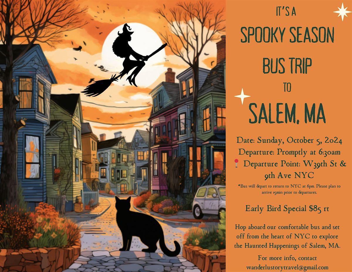 Spooky Season Bus Trip from NYC