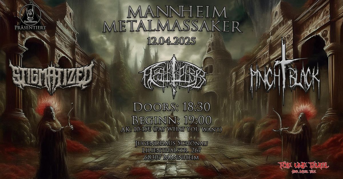 Metalmassaker in Mannheim 12.04.2025