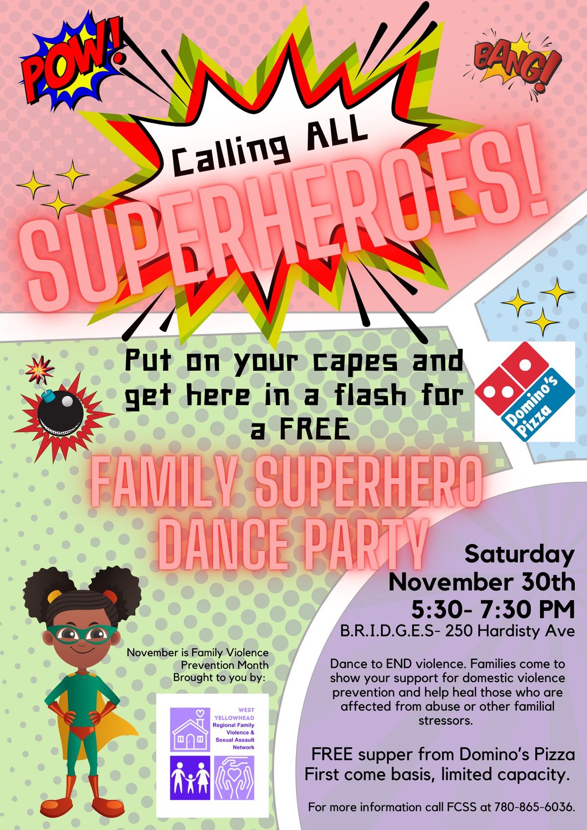 Family Superhero Dance Party