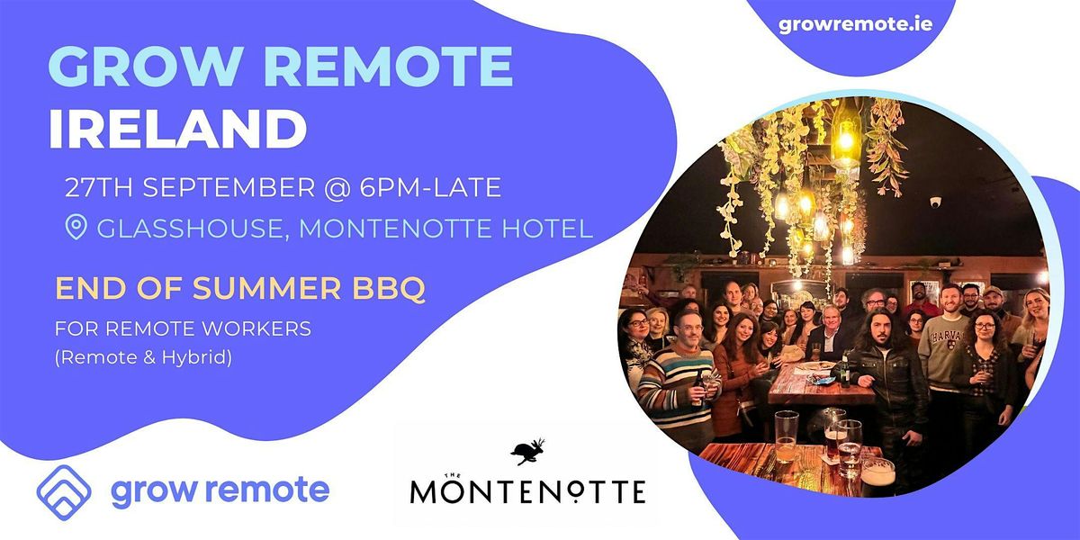 END OF SUMMER PARTY FOR REMOTE EMPLOYEES