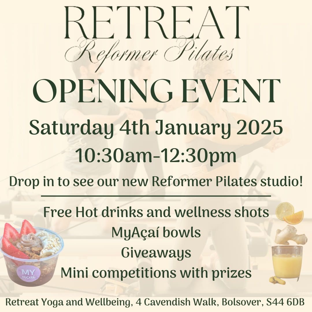 Retreat Reformer Opening Event