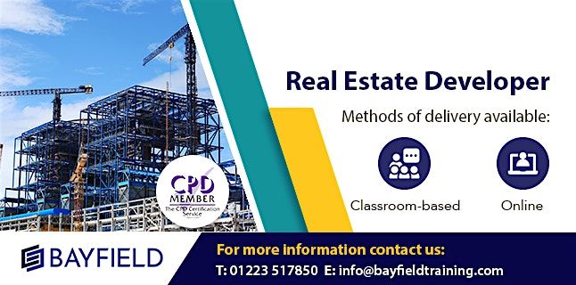 Bayfield Training - Real Estate Developer (Development DCF Modelling)