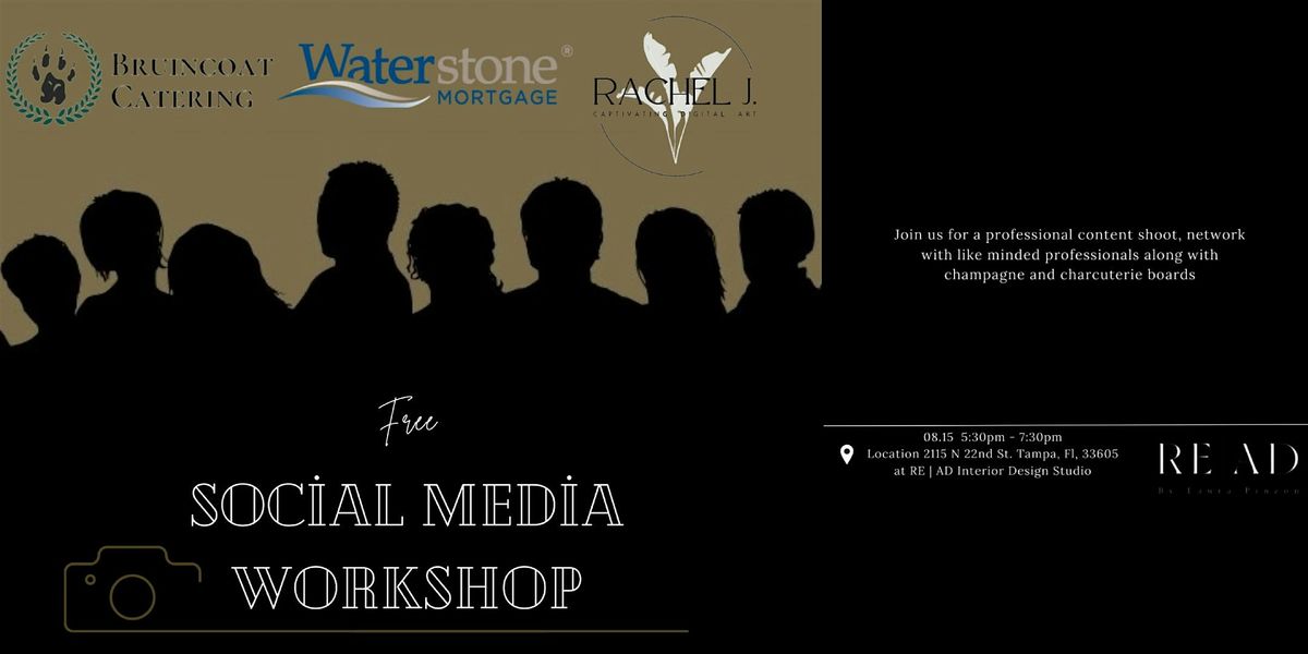 Social Media Workshop & Content Shoot\/Networking Event