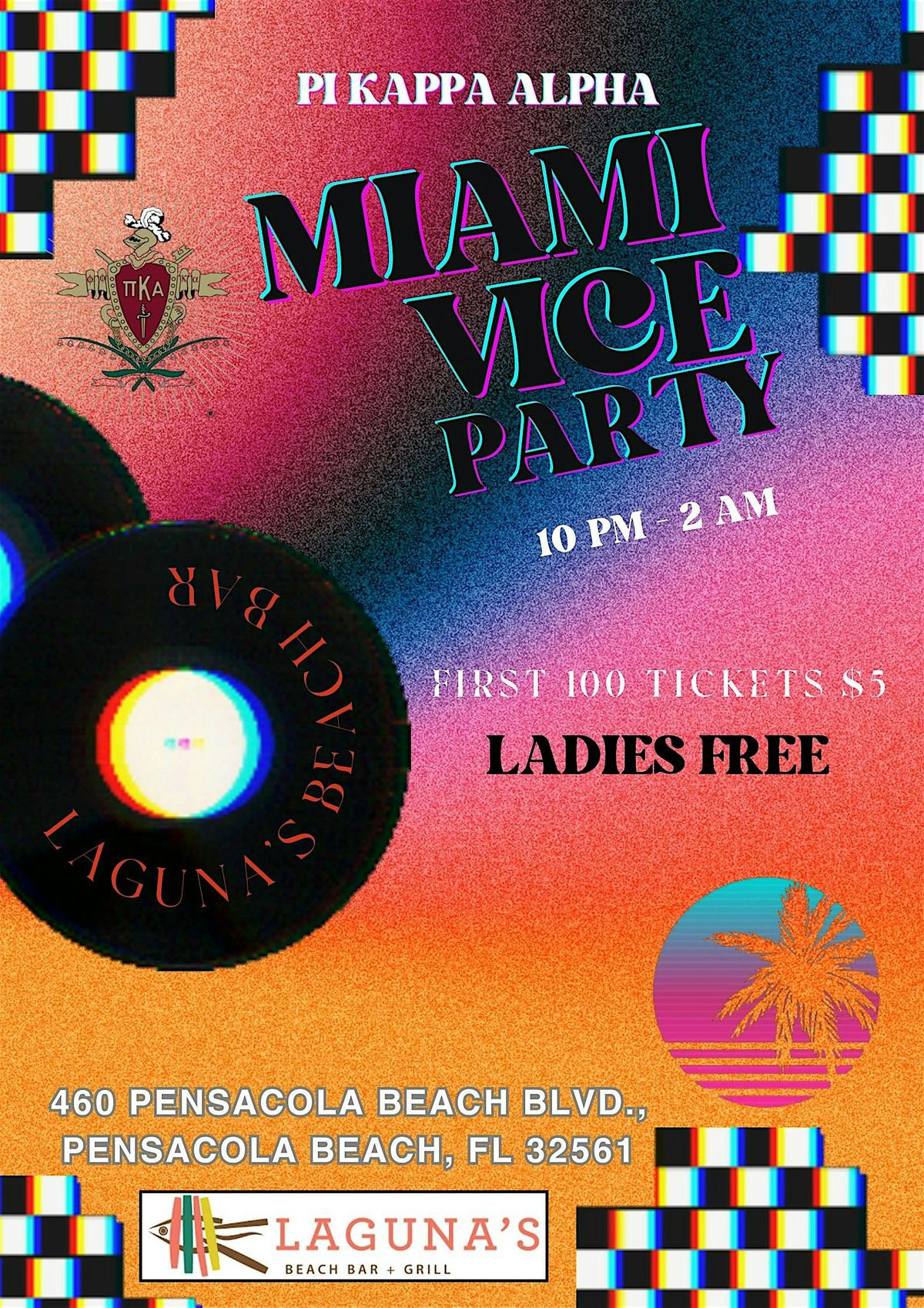 Pi Kappa Alpha - Miami Vice Party