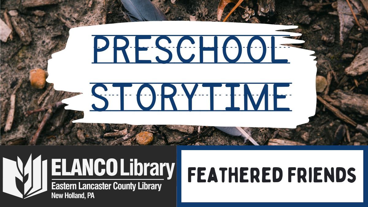 Preschool Storytime: Feathered Friends