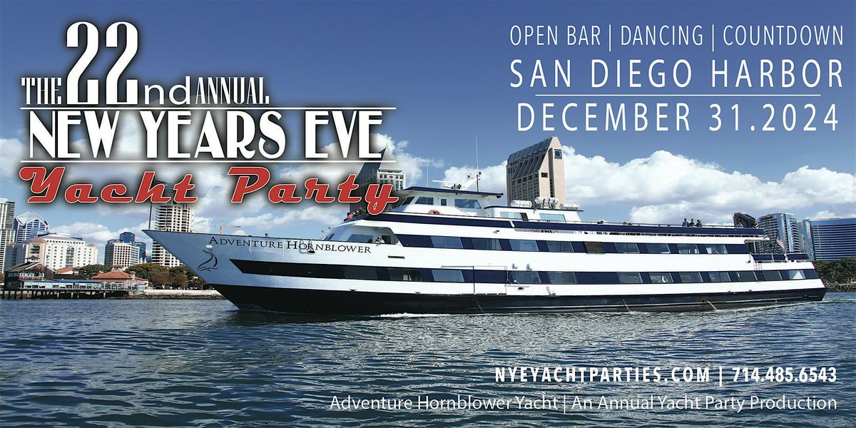 New Year's Eve Yacht Party - San Diego