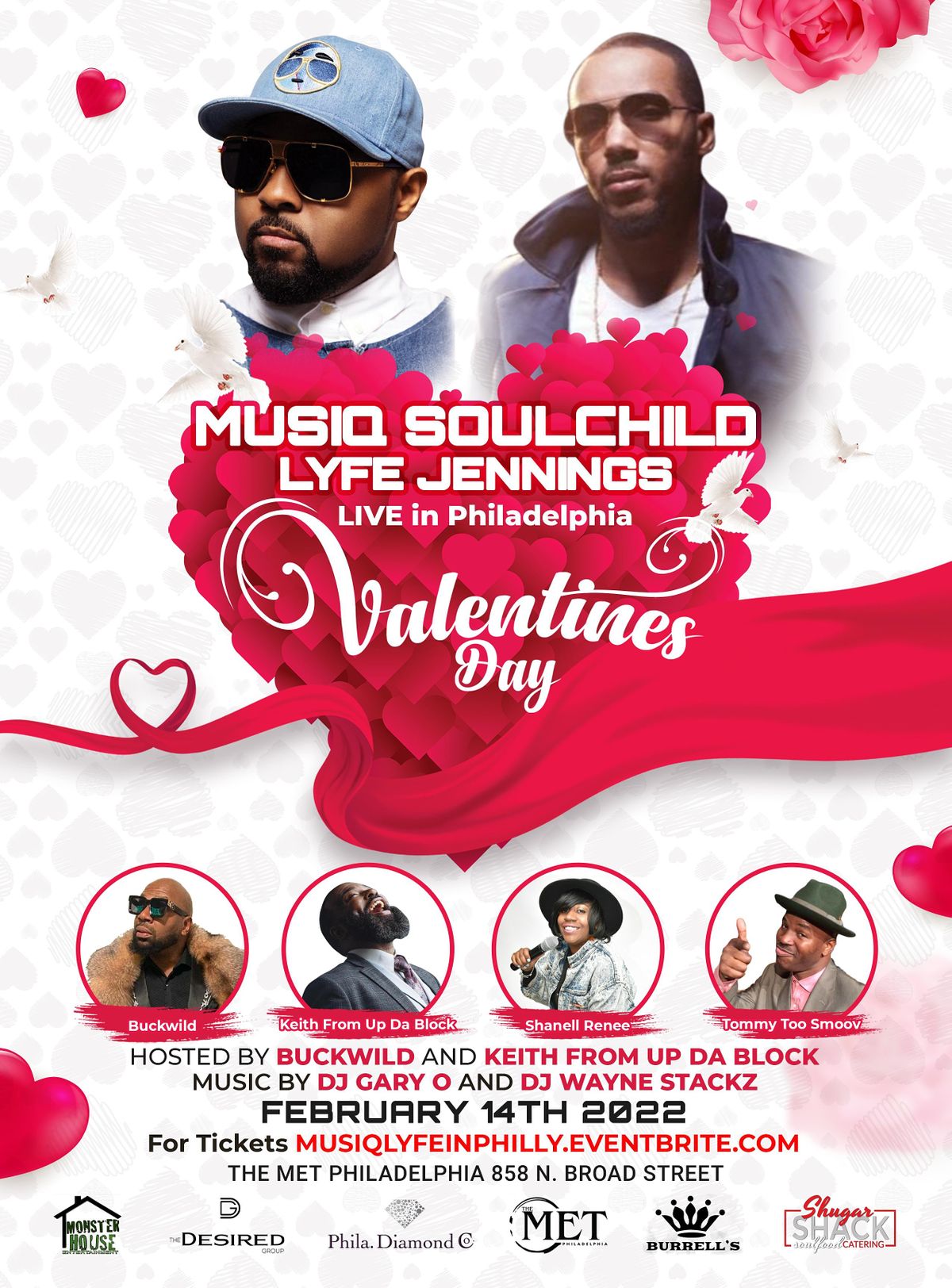 Musiq Soulchild, Lyfe Jennings "LIVE" on Valentines Day