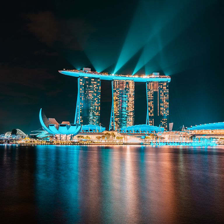 Marina Bay Night Cycling Tour