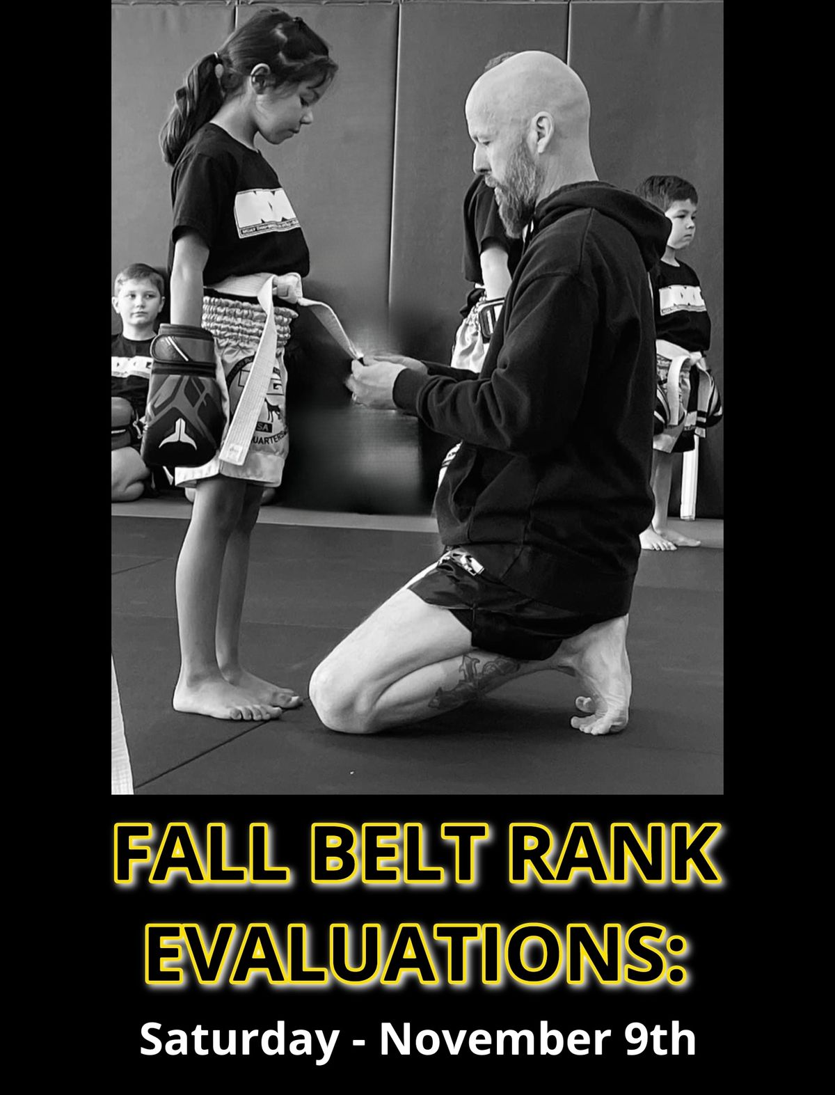 2024 Fall Belt Evaluations & Promotions (Kickboxing)