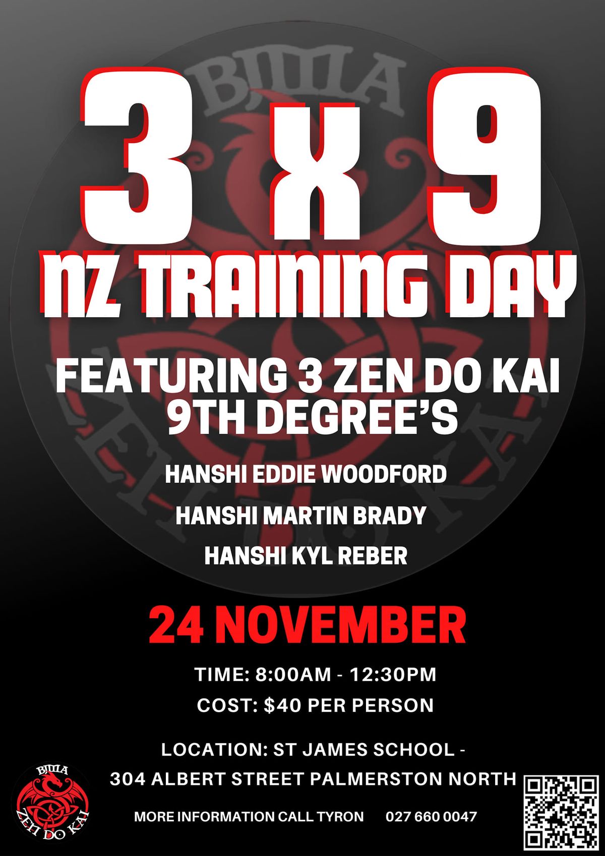 3x9 Zen Do Kai Training Day