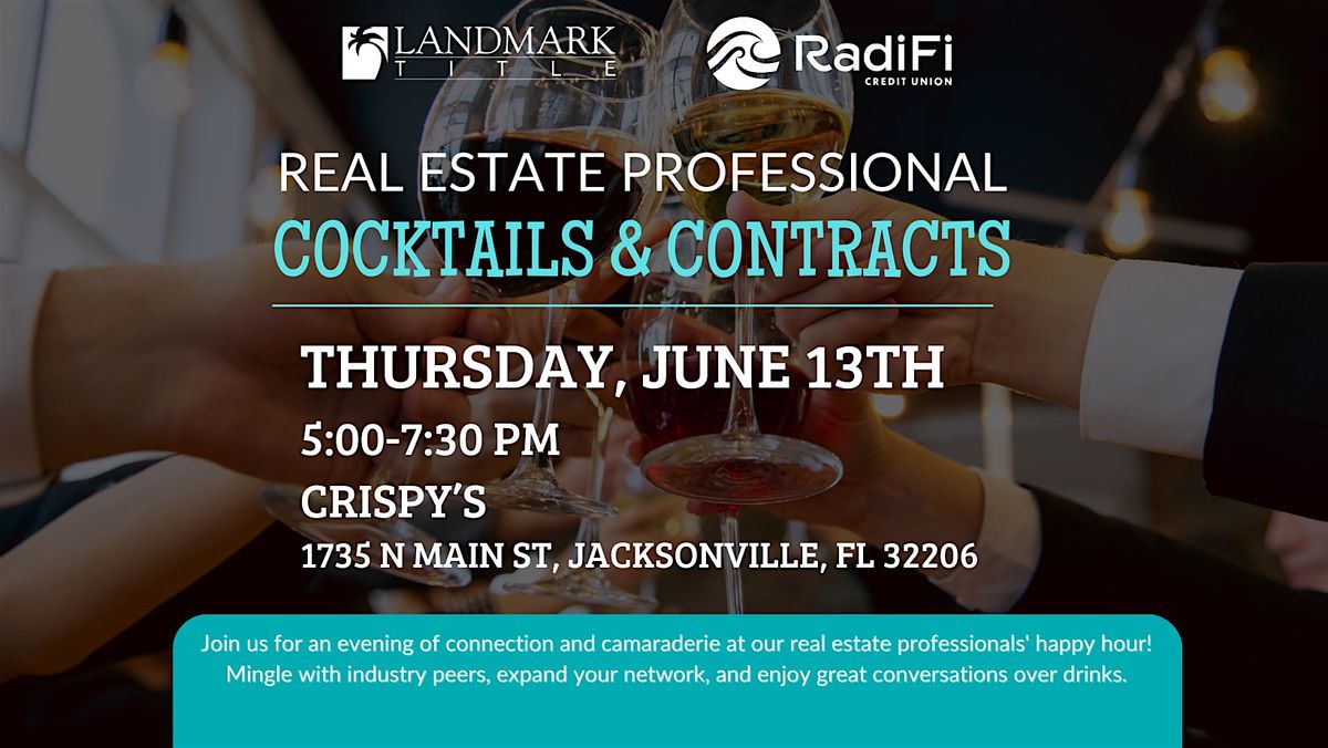 Cocktails and Contracts Happy Hour