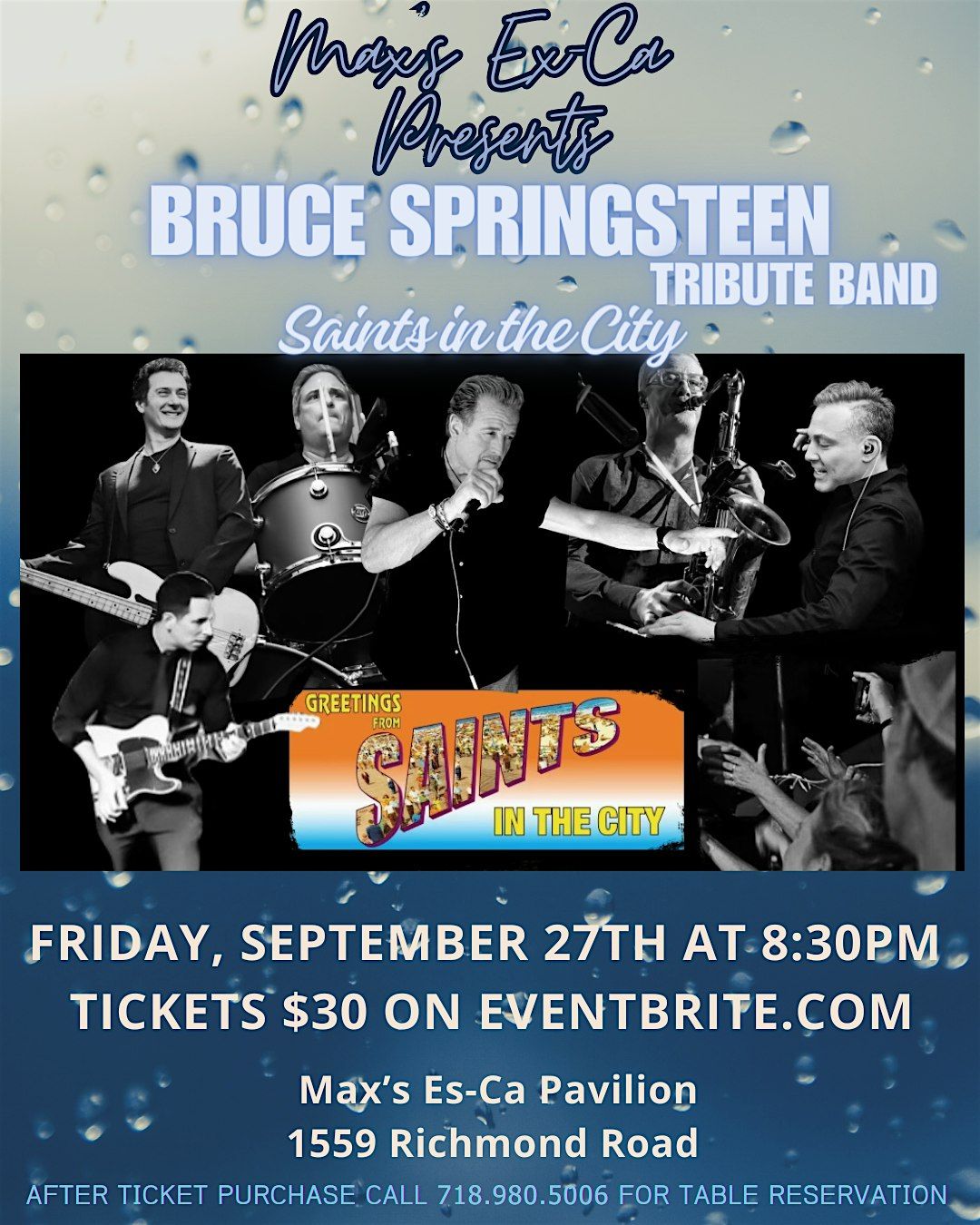 Saints In The City - Bruce Springsteen Tribute Band