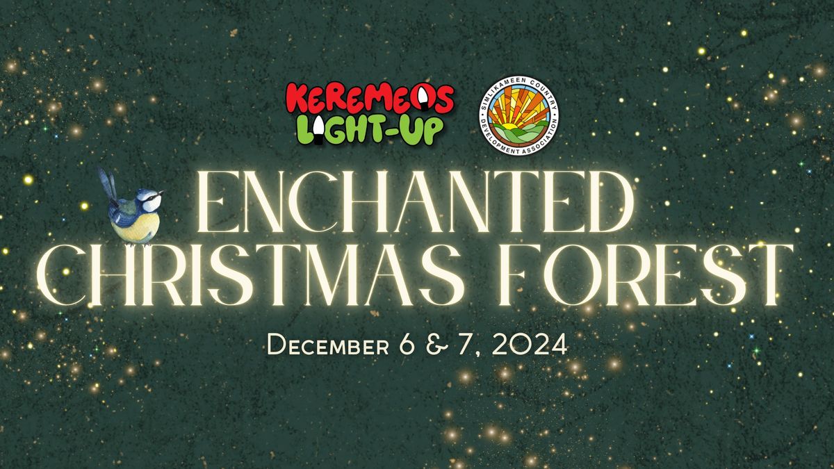 Keremeos Light-Up 2024: Enchanted Christmas Forest!