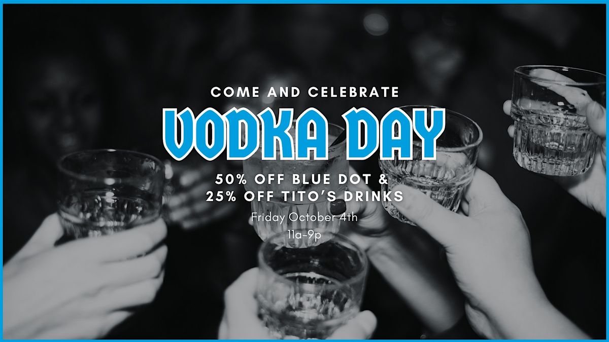 National Vodka Day Deal at On Par Entertainment