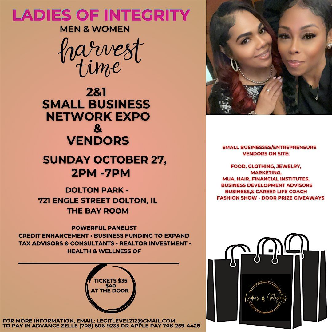 Ladies of Integrity Small Business & Entrepreneurs Networking Expo\/Vendors