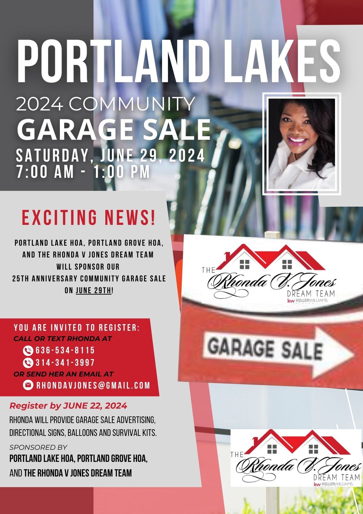 Portland Lakes Community Garage Sale 2024