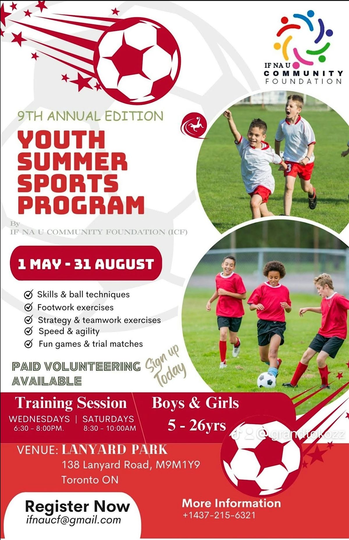 Youth Summer Sport Event