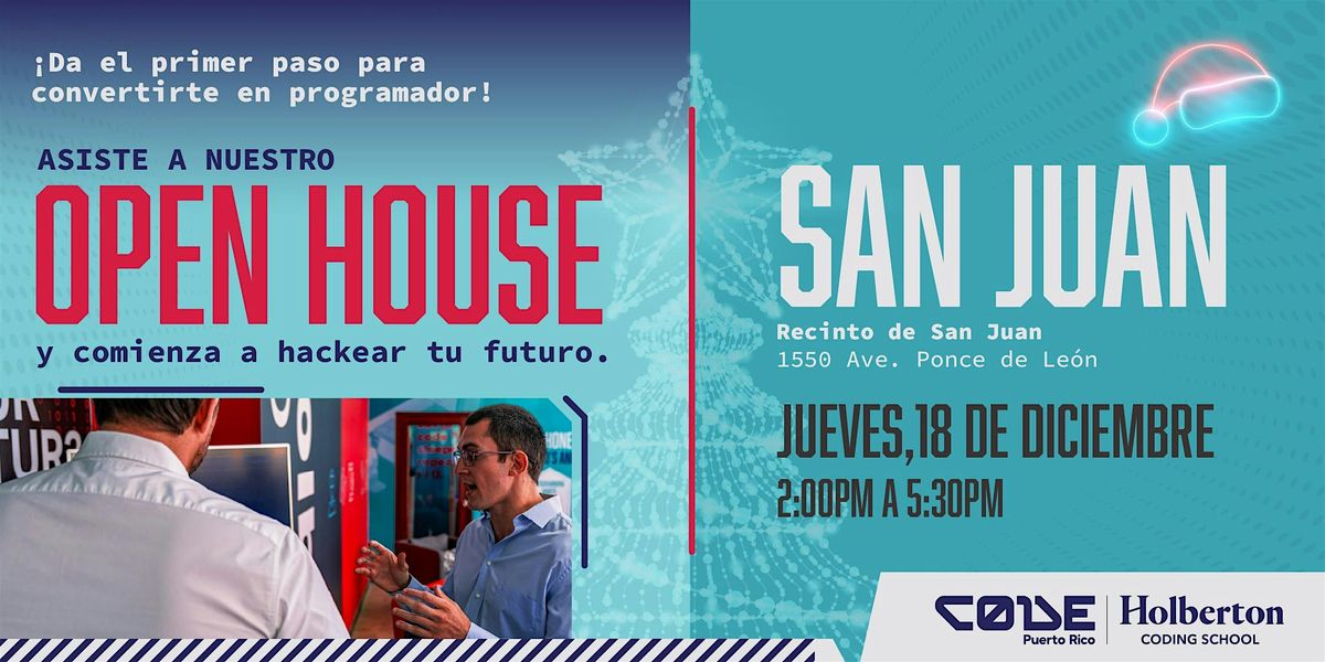 Holberton Coding School  Open House San Juan