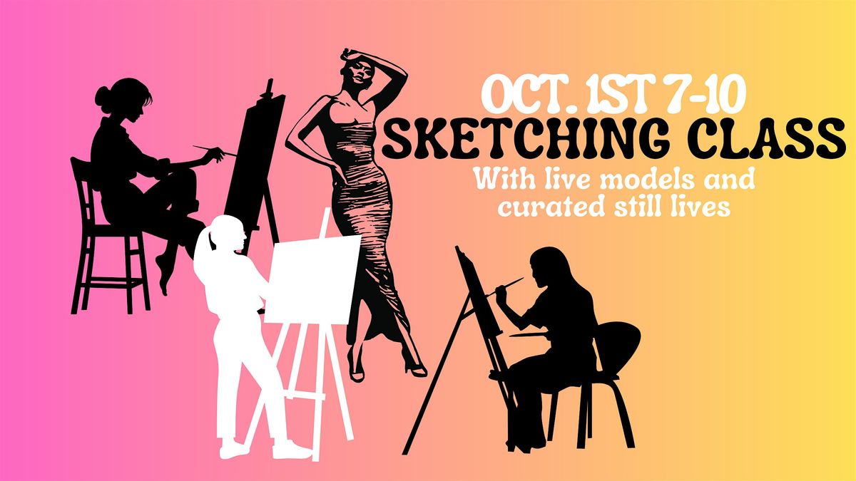 Live Model Sketching Class