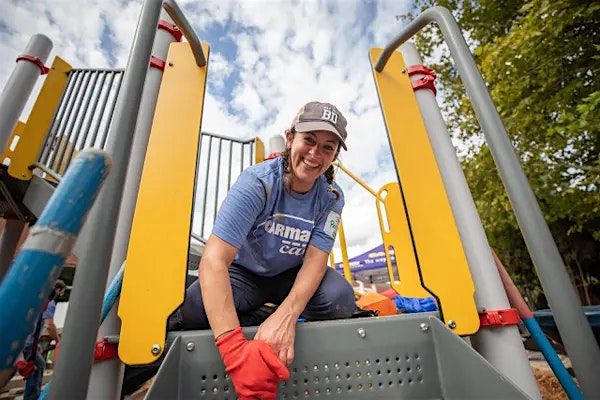 Help build a new playspace at Little People's Park with CarMax!