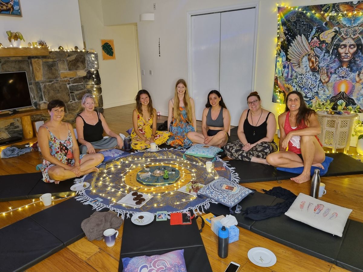 Women's Circle - Blue Lotus Ceremony - Embodiment Meditation - Sound Healing