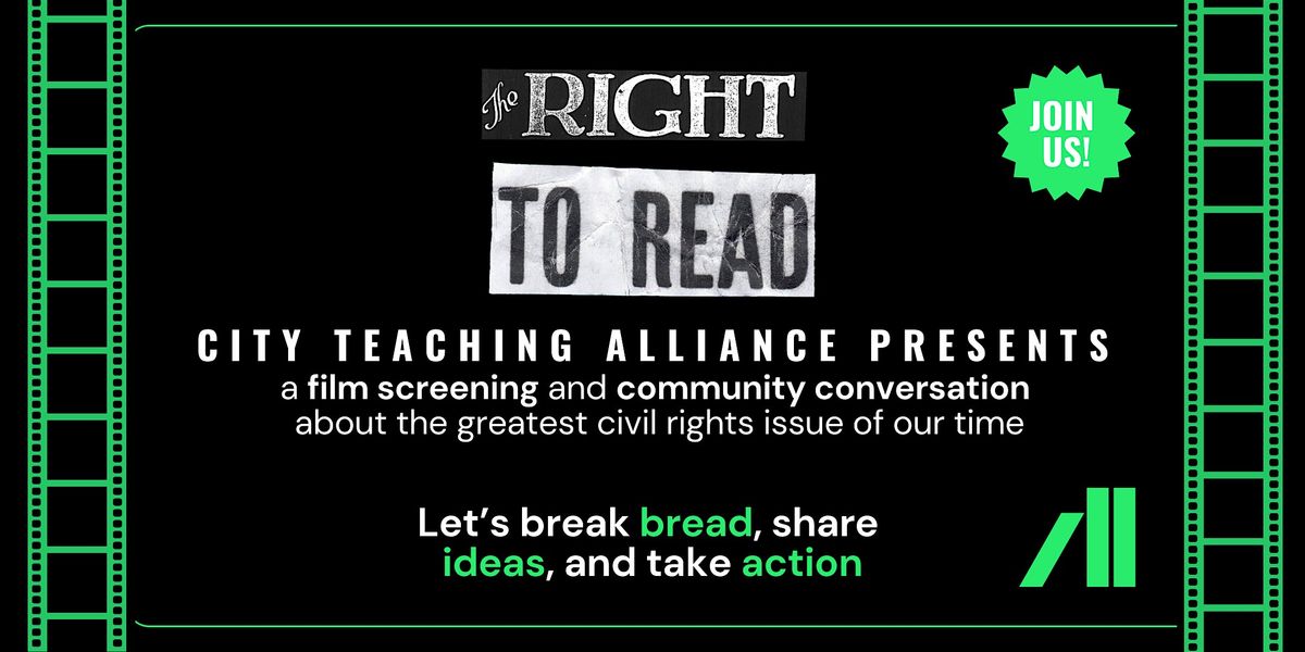 The Right to Read Film Screening + Community Conversation