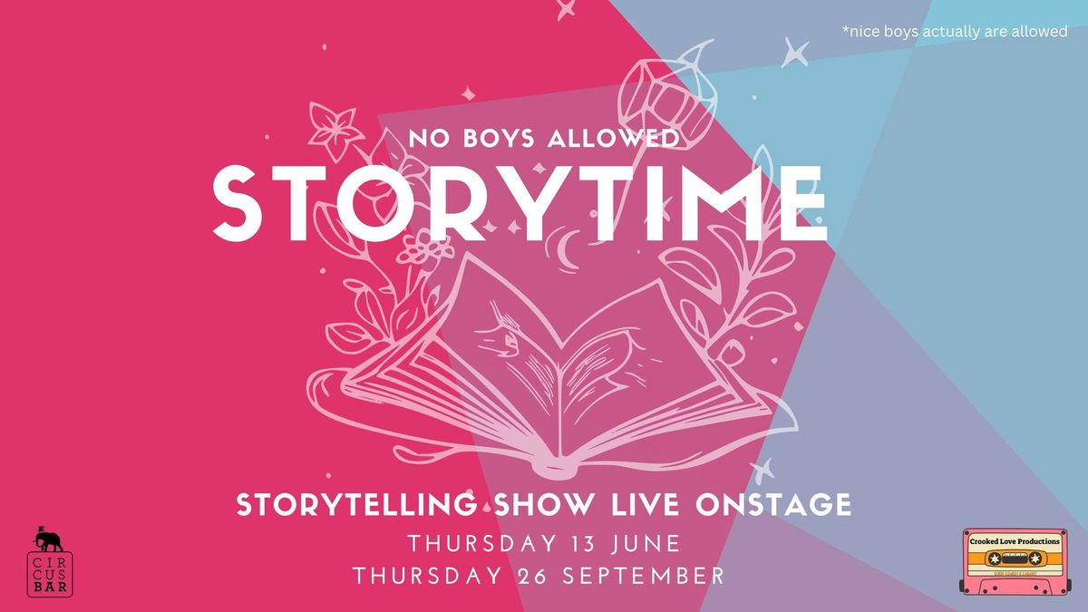Storytime: a live storytelling show