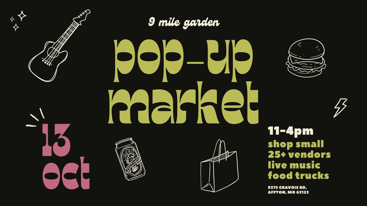 Pop-up Market @ 9 Mile Garden