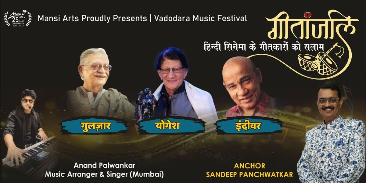 GULZAR, YOGESH & INDIVAR - LIVE MUSICAL NIGHT