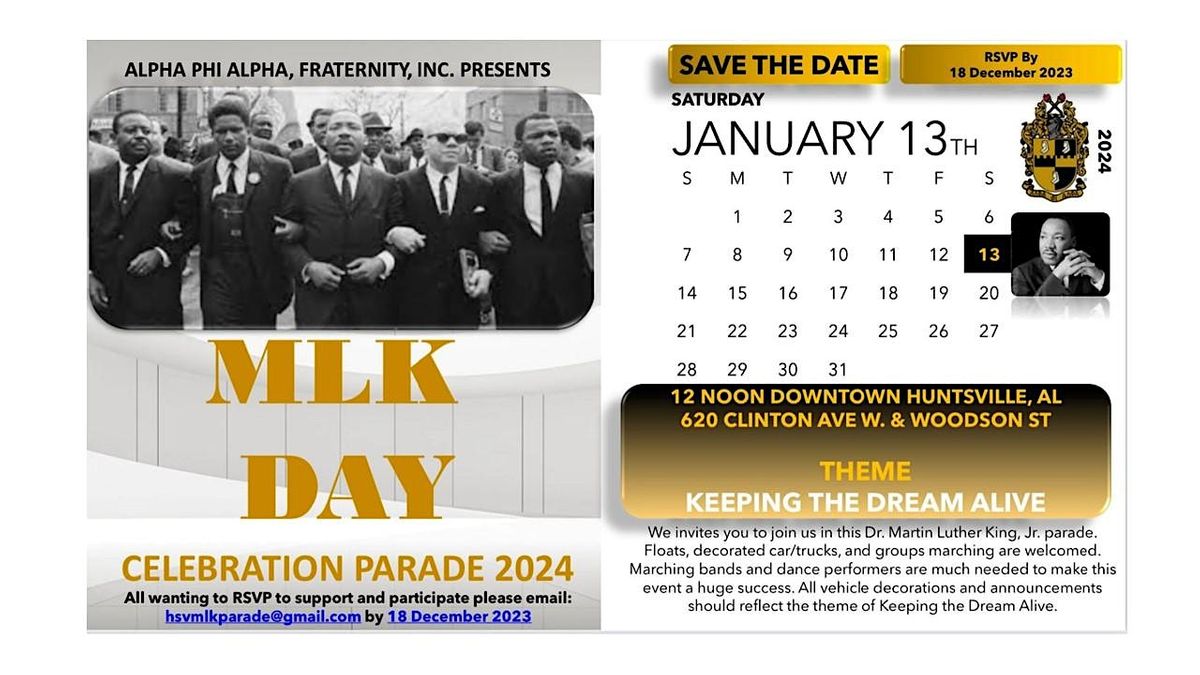 2024 MLK Jr. Parade Huntsville